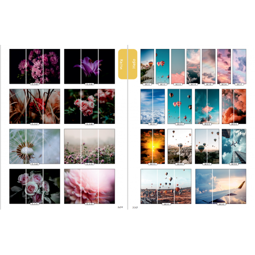 Фасад на шкаф купе "Небо" 001