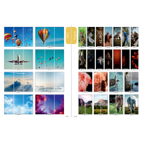 Фасад на шкаф купе "Небо" 002