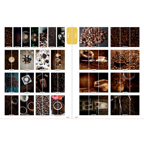 Фасад на шкаф купе "Кофе" 001