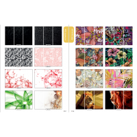 Фасад на шкаф купе "Абстракция" 001