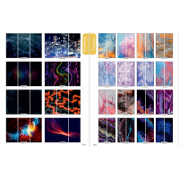 Фасад на шкаф купе "Абстракция" 003