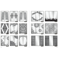 Фасад на шкаф купе "Узор" 004