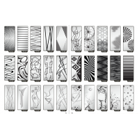 Фасад на шкаф купе "Абстракция" 004