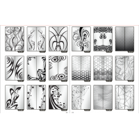 Фасад на шкаф купе "Абстракция" 005