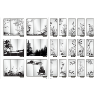 Фасад на шкаф купе "Природа" 002