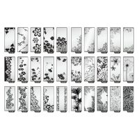 Фасад на шкаф купе "Цветы" 009