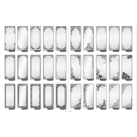 Фасад на шкаф купе "Рамка" 002