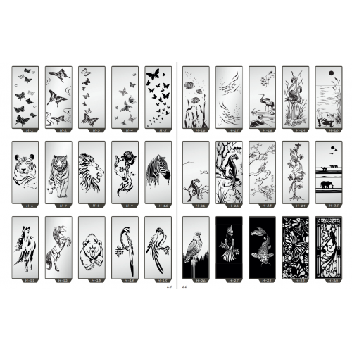 Фасад на шкаф купе "Животные" 004