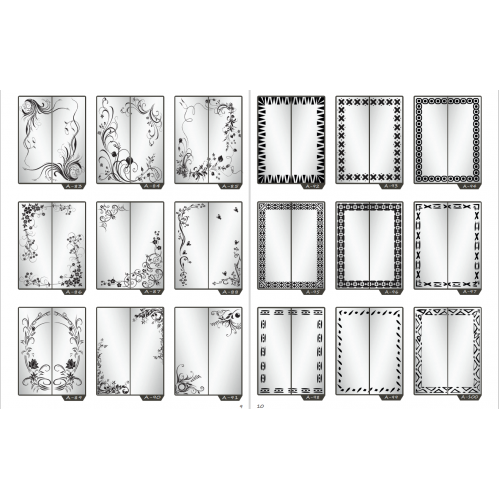 Фасад на шкаф купе "Рамка" 004