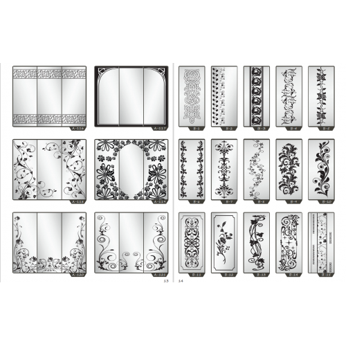 Фасад на шкаф купе "Рамка" 006