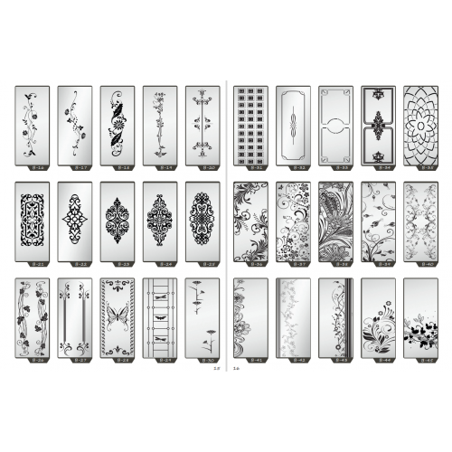 Фасад на шкаф купе "Рамка" 007