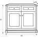 Комод Соната 2d/2s Каштан Гербор (Gerbor) Украина Комод Соната 2d/2s Каштан Гербор (Gerbor) Украина