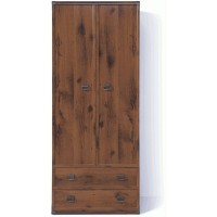 Шкаф платянной Индиана JSZF2D2S/80 Дуб шутер ВМК (БРВ) Украина