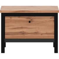 Тумба Чос KOM1D Дуб Тахо / черный Гербор (Gerbor) Украина