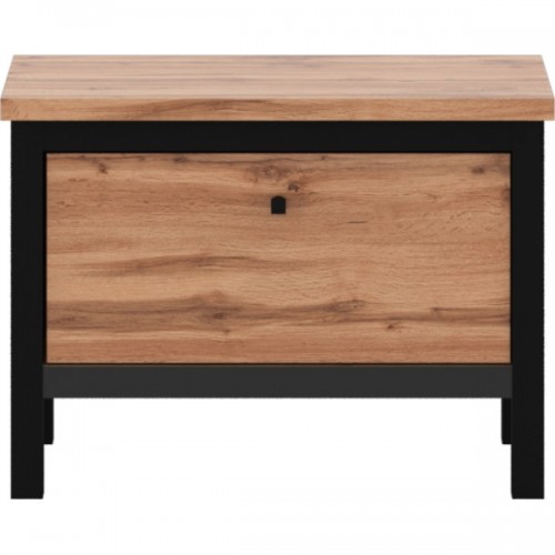 Тумба Чос KOM1D Дуб Тахо / черный Гербор (Gerbor) Украина