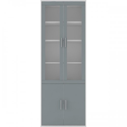 Витрина Каби REG 2W2D/79/220 Пепельный / антрацит Гербор (Gerbor) Украина