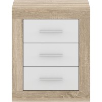 Тумба прикроватная Сара KOM3S Дуб сонома / нимфеа альба Гербор (Gerbor) Украина