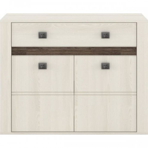 Комод Селена KOM2D1S Ясень снежный / дуб ансберг Гербор (Gerbor) Украина