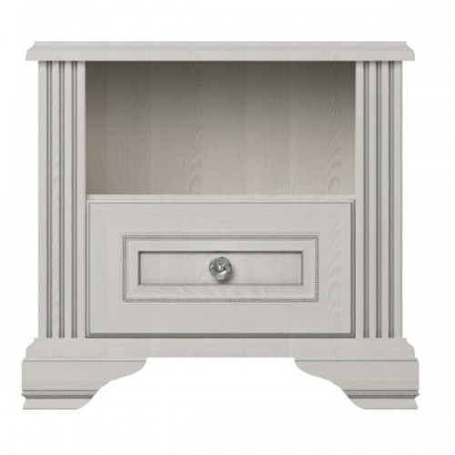 Тумба прикроватная Вайт Ясень снежный / сосна серебряная Гербор (Gerbor) Украина