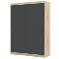 Шкаф купе Сара 160 Дуб сонома / антрацит Гербор (Gerbor) Украина