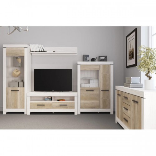 Набор мебели в гостиную Белен Сосна каньон / дуб корабельный Гербор (Gerbor) Украина