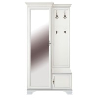 Шкаф с вешалкой Кентуки PPK/110L Белый альпийский ВМК (БРВ) Украина