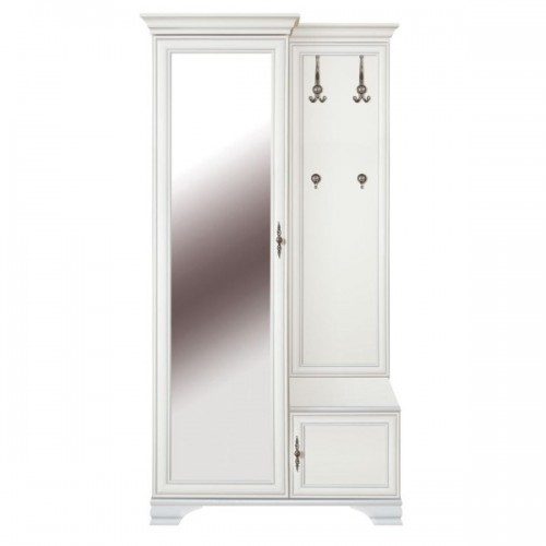 Шкаф с вешалкой Кентуки PPK/110L Белый альпийский ВМК (БРВ) Украина