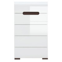 Комод Ацтека KOM5S/10/6 N Белый / белый глянец ВМК (БРВ) Украина
