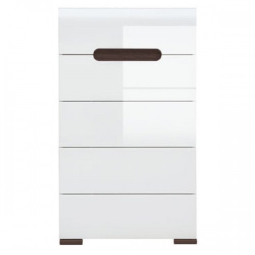 Комод Ацтека KOM5S/10/6 N Белый / белый глянец ВМК (БРВ) Украина Комод Ацтека KOM5S/10/6 N Белый / белый глянец ВМК (БРВ) Украина