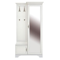 Шкаф с вешалкой Кентуки PPK/110P Белый альпийский ВМК (БРВ) Украина