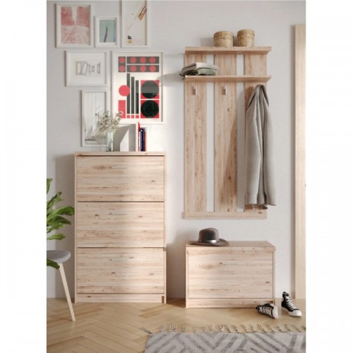 Набор мебели в прихожую Шанталь N100023 Дуб санремо светлый Гербор (Gerbor) Украина Набор мебели в прихожую Шанталь N100023 Дуб санремо светлый Гербор (Gerbor) Украина