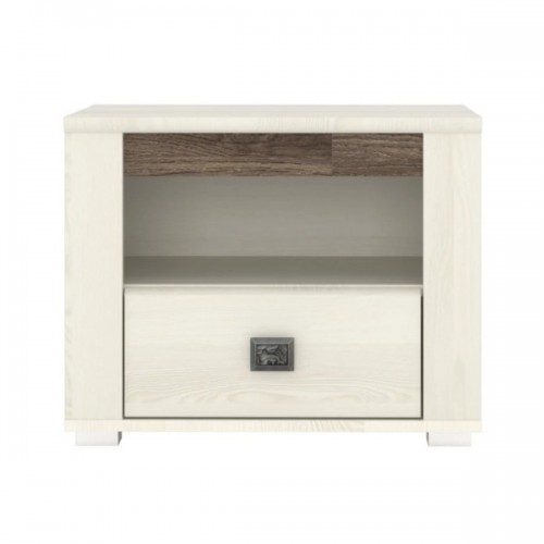 Тумба кроватная Селена Ясень снежный/дуб ансберг Гербор (Gerbor) Украина