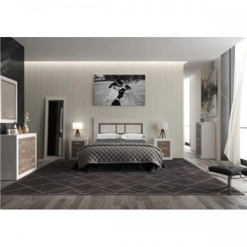 Набор мебели в спальню Сара N100012 Сосна каньон / дуб сонома трюфель Гербор (Gerbor) Украина