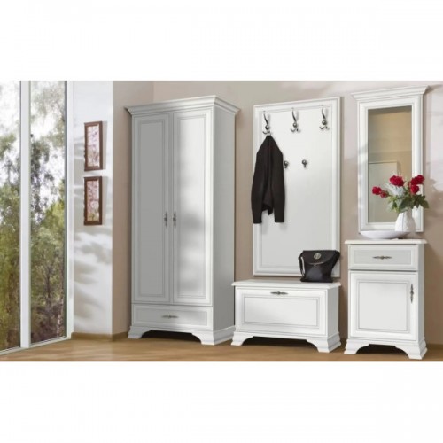 Набор мебели в прихожую Кентуки N77805 Белый альпийский ВМК (БРВ) Украина Набор мебели в прихожую Кентуки N77805 Белый альпийский ВМК (БРВ) Украина
