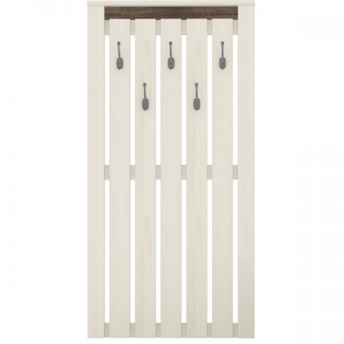 Вешалка Селена WIE83 Ясен снежный/дуб ансберг темный Гербор (Gerbor) Украина