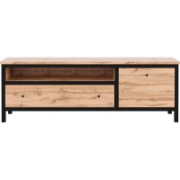 Тумба RTV Чос RTV1S1D N Дуб Тахо / черный Гербор (Gerbor) Украина