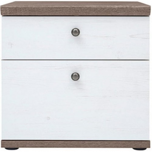 Тумба прикроватная Тина KOM2S Сосна канйон / дуб сонома трюфель Гербор (Gerbor) Украина