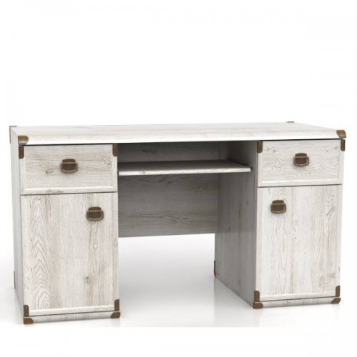 Стол письменный Индиана JBIU2D2S/140 Сосна аризонская ВМК (БРВ) Украина