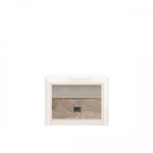 Тумба прикроватная Коен 2 KOM1S Сосна аризонская / дуб корабельный ВМК (БРВ) Украина