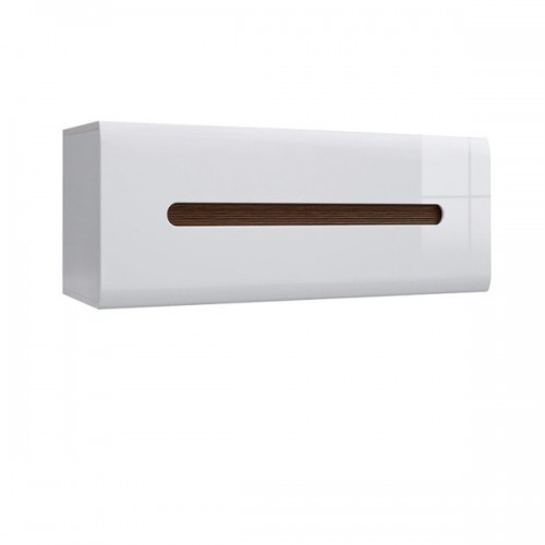 Шкаф навесной Ацтека SFW1K/4/15 Белый / белый глянец ВМК (БРВ) Украина