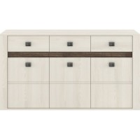 Комод Селена KOM3D3S Ясень снежный / дуб ансберг Гербор (Gerbor) Украина Комод Селена KOM3D3S Ясень снежный / дуб ансберг Гербор (Gerbor) Украина