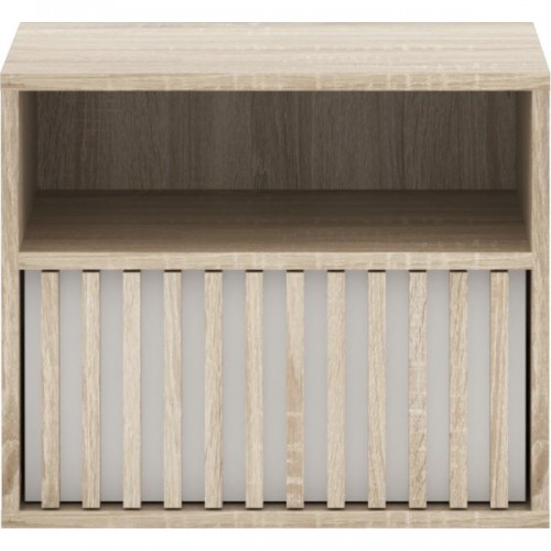 Тумба прикроватная Брус KOM1S Дуб сонома / нимфеа альба Гербор (Gerbor) Украина