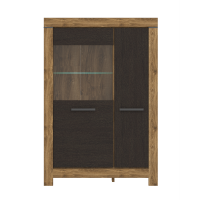 Витрина Белен REG1D1W Дуб травиата / Дуб болотный коричневый Гербор (Gerbor) Украина Витрина Белен REG1D1W Дуб травиата / Дуб болотный коричневый Гербор (Gerbor) Украина