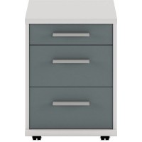 Тумба под стол Каби KON 3S Пепельный / антрацит Гербор (Gerbor) Украина