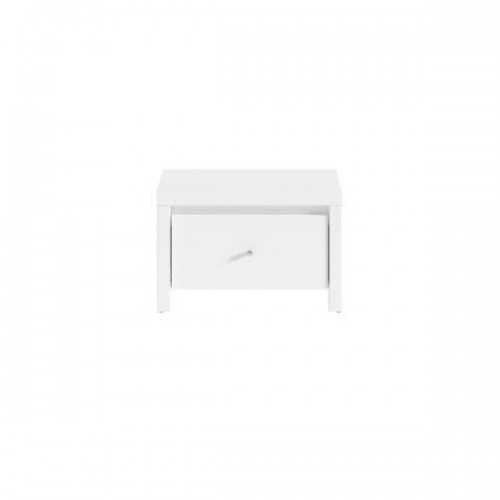 Тумба прикроватная Кристина KOM1S Белый / белый глянец ВМК (БРВ) Украина