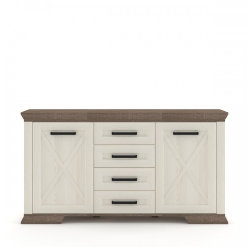 Комод Марсель KOM2D4S Ясень снежный / дуб сонома трюфель Гербор (Gerbor) Украина