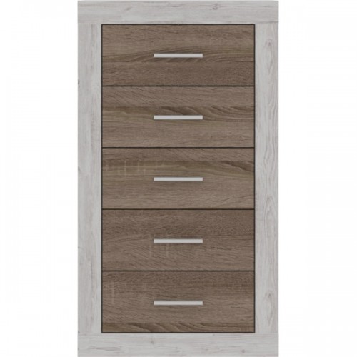 Комод Сара KOM5S Сосна каньон / дуб сонома трюфель Гербор (Gerbor) Украина