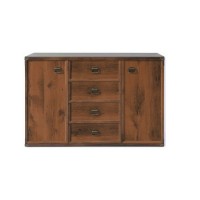 Комод Индиана JKOM2D4S/130 Дуб шутер ВМК (БРВ) Украина Комод Индиана JKOM2D4S/130 Дуб шутер ВМК (БРВ) Украина