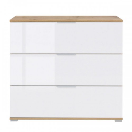 Комод Злата KOM3S Дуб тахо / белый матовый ВМК (БРВ) Украина Комод Злата KOM3S Дуб тахо / белый матовый ВМК (БРВ) Украина