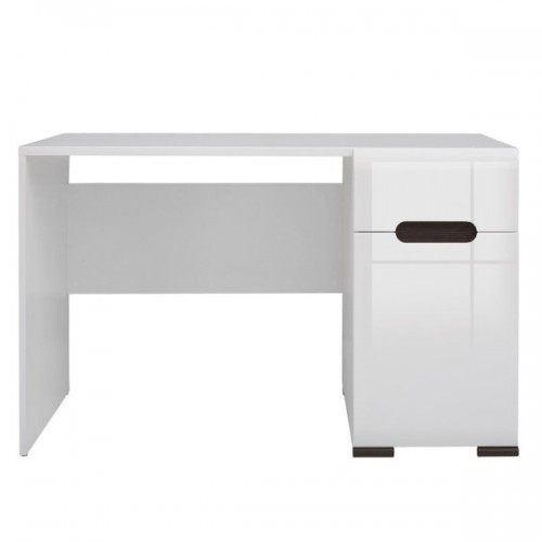 Стол письменный Ацтека BIU1D1S/8/12 Белый / белый глянец ВМК (БРВ) Украина